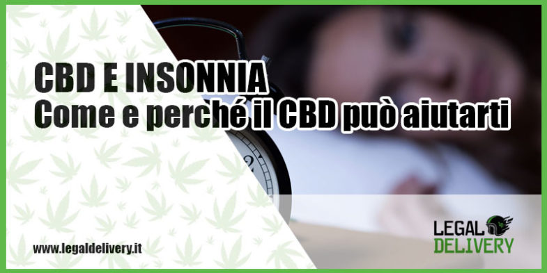 CBD insonnia