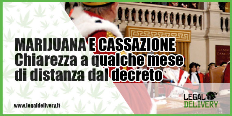 Chiarezza a qualche mese di distanza dal decreto della cassazione