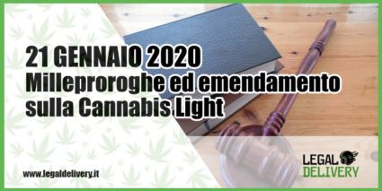 milleproroghe ed emendamento cannabis